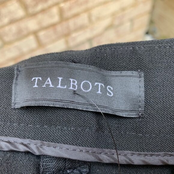 NWT Talbots Barely Boot Black Casual Dress Pants Size 16 - Picture 7 of 9
